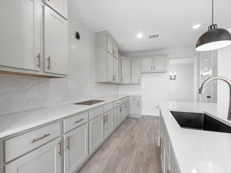 Furnished interior view inside a new home in Brookewater, Rosenberg (Image 6).