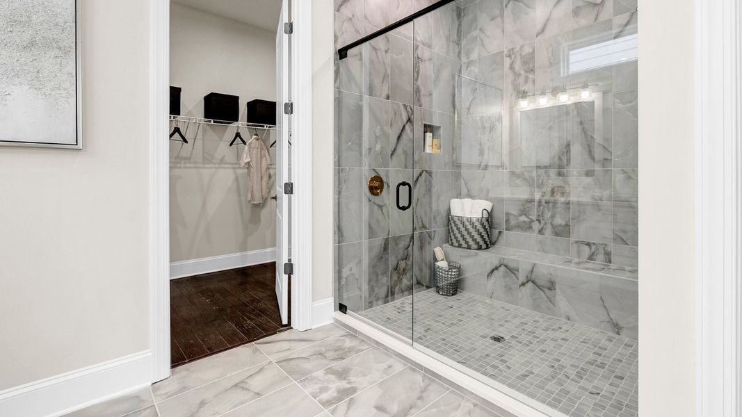 Owner's Bath and Walk in Closet | Model images from sister community Owner's Bath and Walk in Closet | Model images from sister community