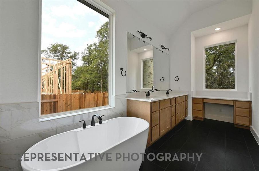 Furnished interior view inside a new home in Quail Hollow, Rockwall (Image 7).