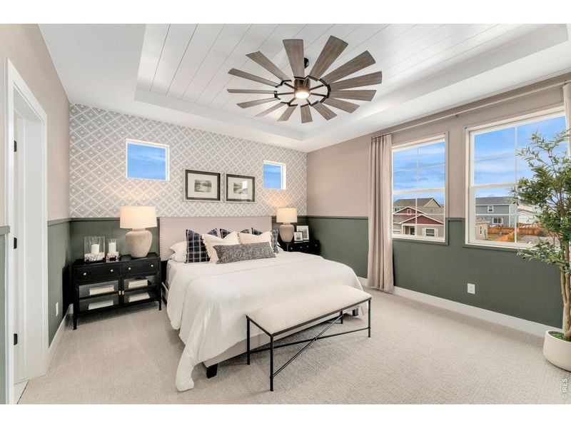 Furnished interior view inside a new home in Hidden Creek, Frederick (Image 31).