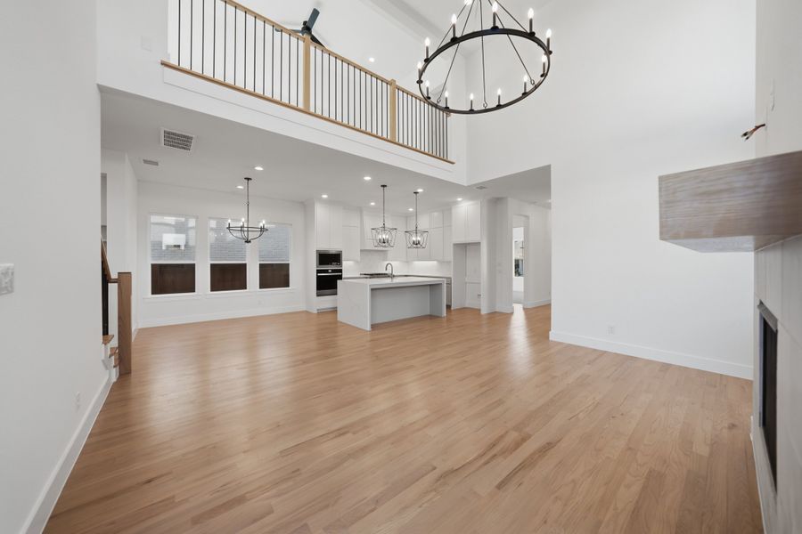 Spacious, unfurnished interior of a new home in Fields - 40' Lots, Frisco (Image 26). Spacious, unfurnished interior of a new home in Fields - 40' Lots, Frisco (Image 26).