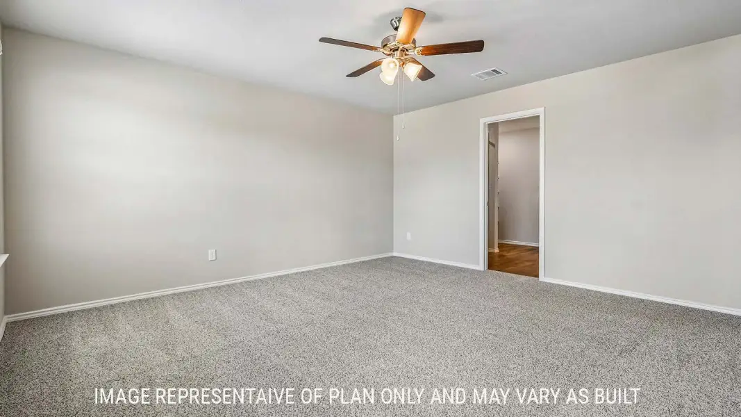 Spacious, unfurnished interior of a new home in Rancho San Gabriel, Georgetown (Image 26).