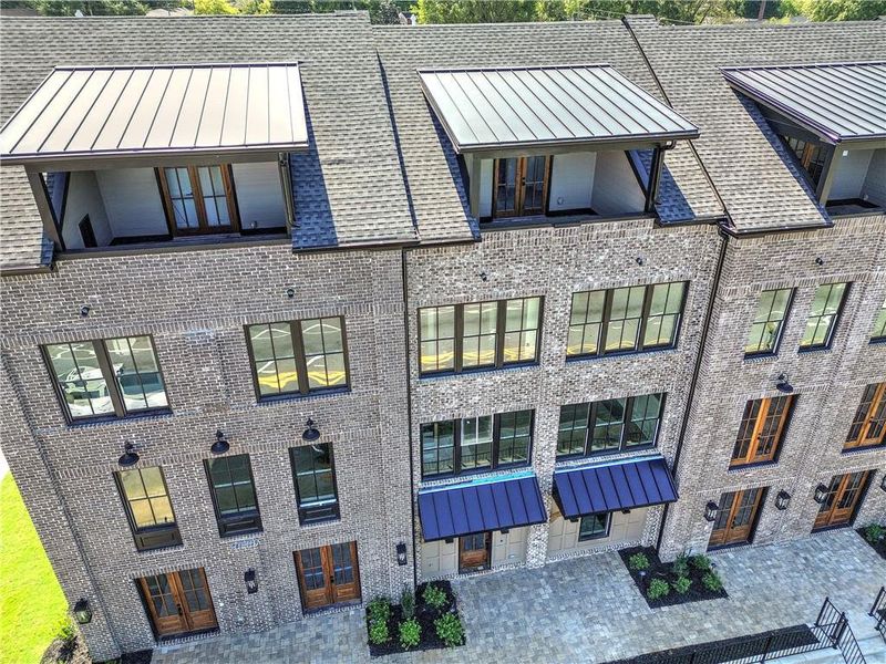 Exterior details and patio area of a home in , Cartersville (Image 24).