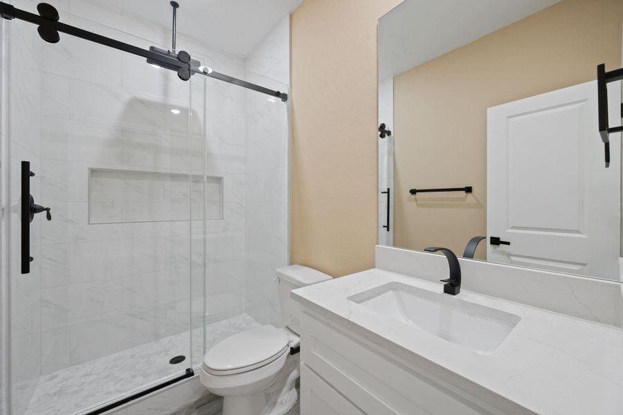 Furnished interior view inside a new home in , Livingston (Image 4).