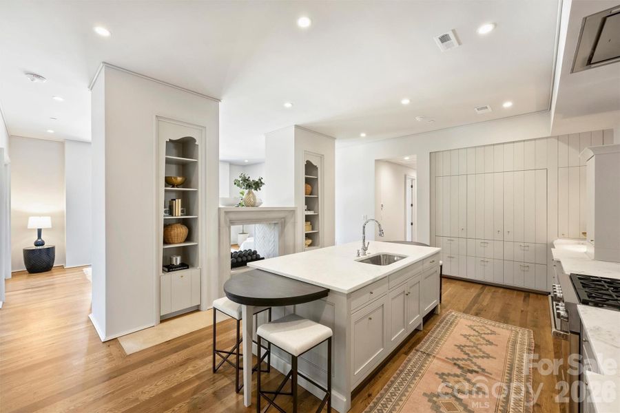 Furnished interior view inside a new home in , Charlotte (Image 8).