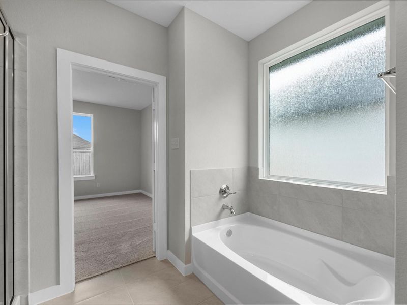 Furnished interior view inside a new home in Mason Woods, Cypress (Image 10).