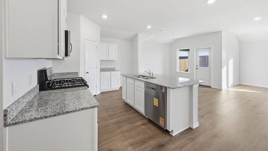 Furnished interior view inside a new home in Windrose, Pilot Point (Image 7).