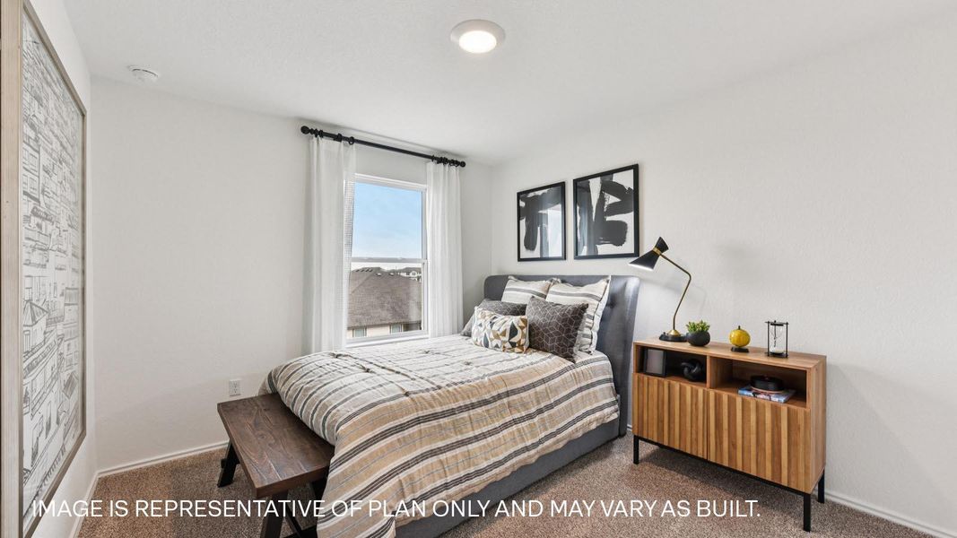 Furnished interior view inside a new home in Palomino, Manor (Image 3).