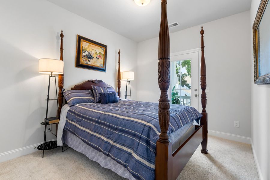 Furnished interior view inside a new home in Oak Bluff, Charleston (Image 10).
