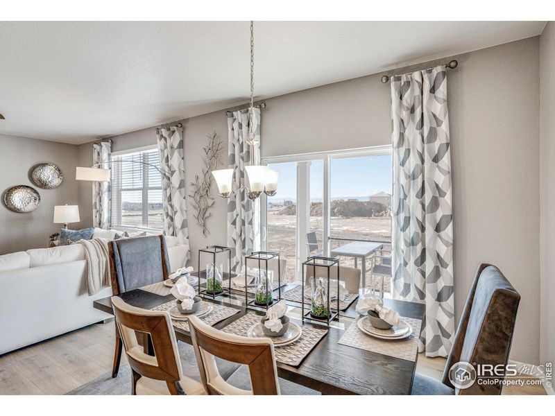 Furnished interior view inside a new home in Hansen Farm, Fort Collins (Image 30).