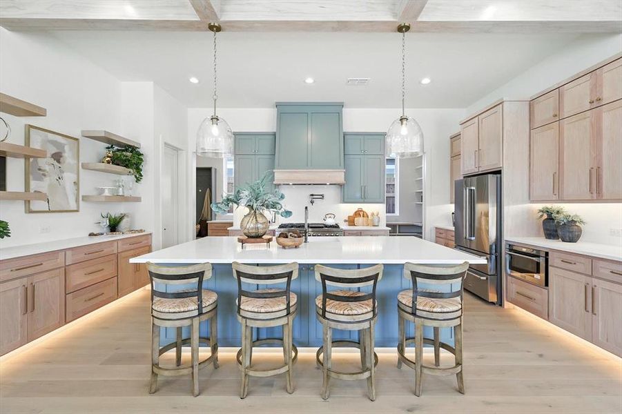 Furnished interior view inside a new home in , Roanoke (Image 6).
