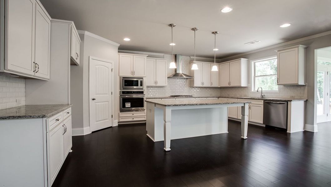 Representative furnished interior of a home built from the Edinburgh by D.R. Horton in Thalley Creek Estates, Cumming (Image 5).