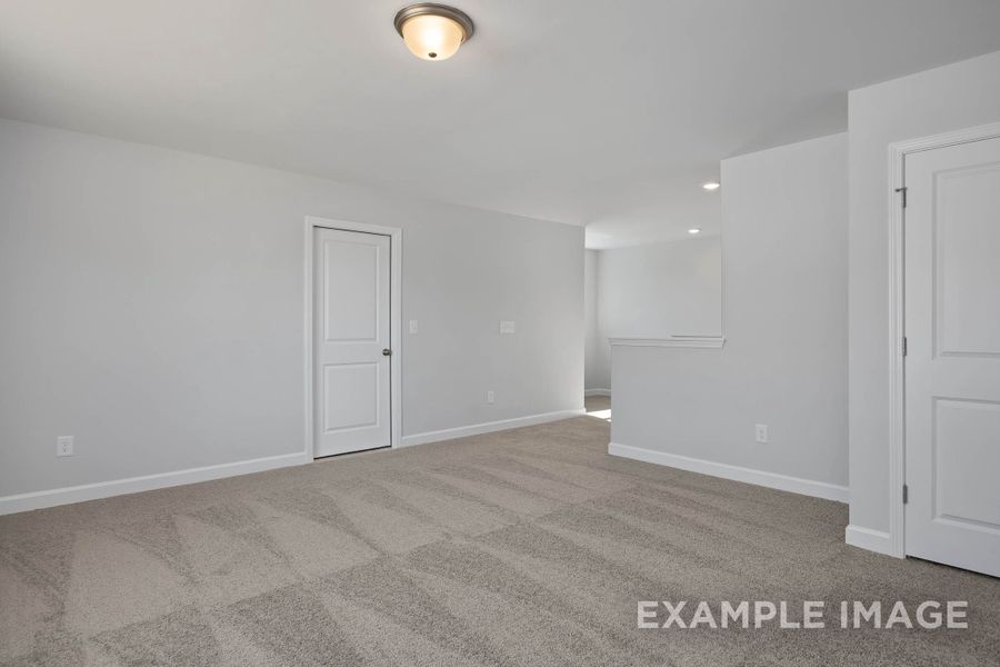 Representative unfurnished interior of a home built from the The Ash by Davidson Homes LLC in Retreat at North Main, Lillington (Image 24).