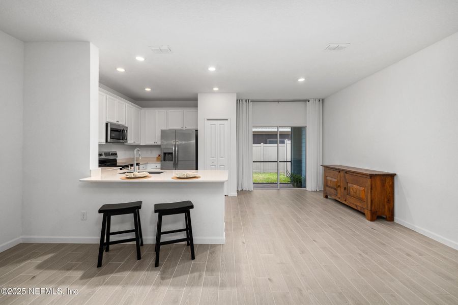 Furnished interior view inside a new home in , St. Augustine (Image 14).