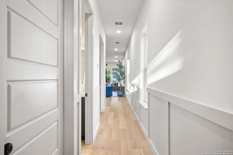 Furnished interior view inside a new home in , San Antonio (Image 10).
