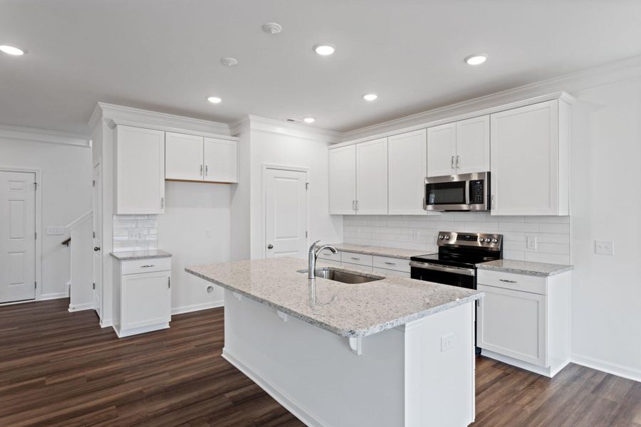 Furnished interior view inside a new home in Bellevue, Greenville (Image 9).
