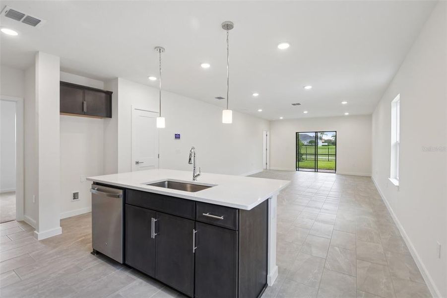 Furnished interior view inside a new home in Grasslands West, Lakeland (Image 7).
