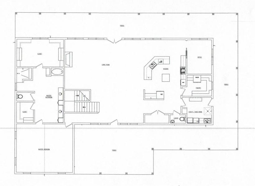 Option 4: Floor Plan 7503 Total Square Foot under roof Level 1 Floor plan. Price for this floor plan is  $1,146,400 at this location.