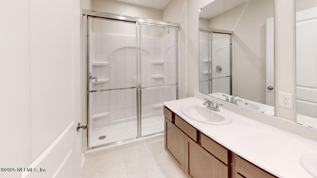 Furnished interior view inside a new home in Egret Creek, Jacksonville (Image 8).