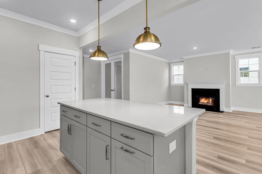 Furnished interior view inside a new home in Pineland Preserve, Summerville (Image 11).