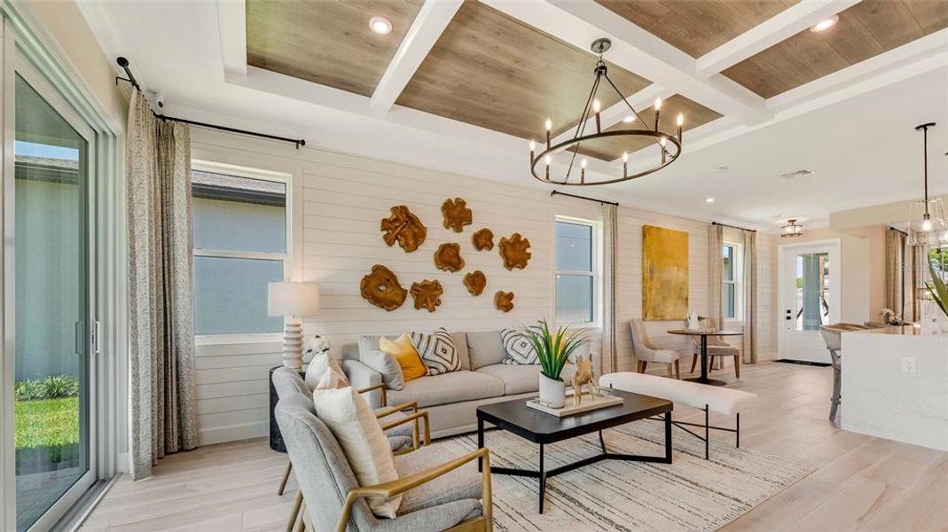 Furnished interior view inside a new home in Cresswind DeLand, Deland (Image 14). Furnished interior view inside a new home in Cresswind DeLand, Deland (Image 14).