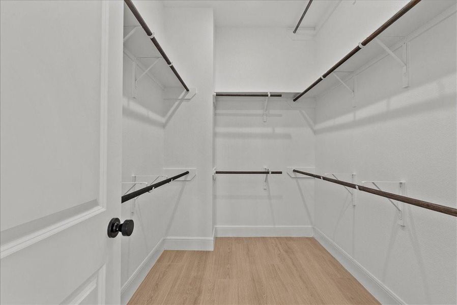 Large walk-in closet