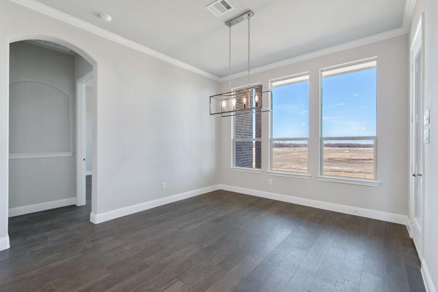 Dining Room | Concept 2915 at The Meadows in Gunter, TX by Landsea Homes