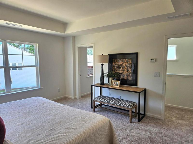 Furnished interior view inside a new home in , Conyers (Image 8).