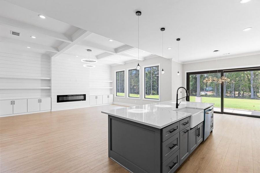 Furnished interior view inside a new home in , Jefferson (Image 29).
