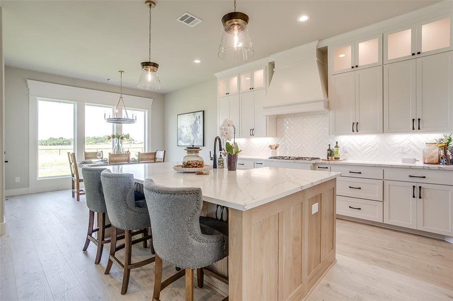 Furnished interior view inside a new home in , Weatherford (Image 13).