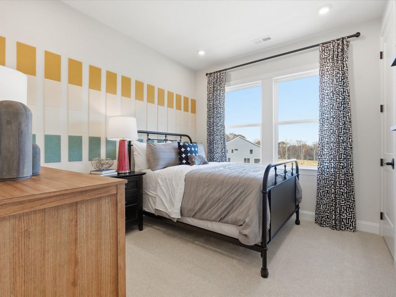 Furnished interior view inside a new home in Ross Farms, Charlotte (Image 18).