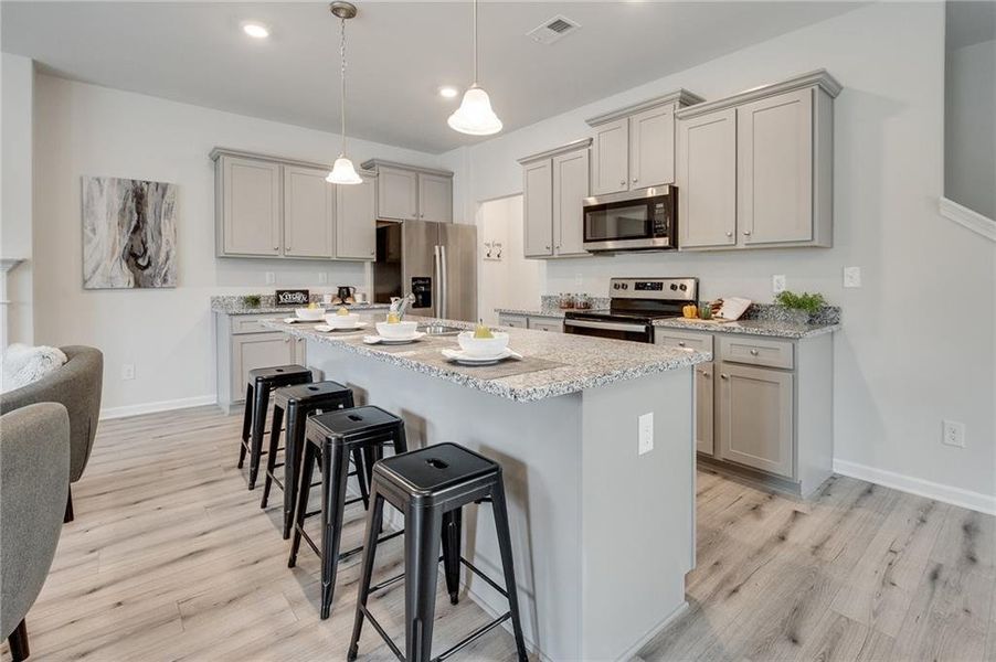 Furnished interior view inside a new home in Creekside Village, Lithonia (Image 17).