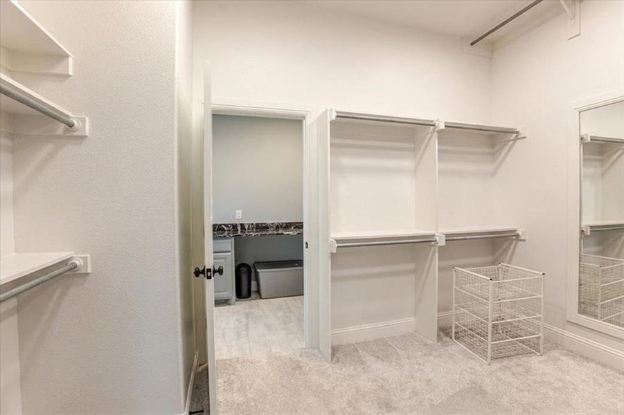 Furnished interior view inside a new home in , Godley (Image 19).