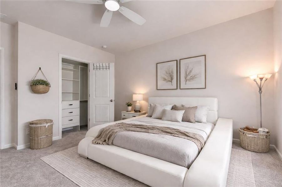 Furnished interior view inside a new home in , Sugar Hill (Image 17).