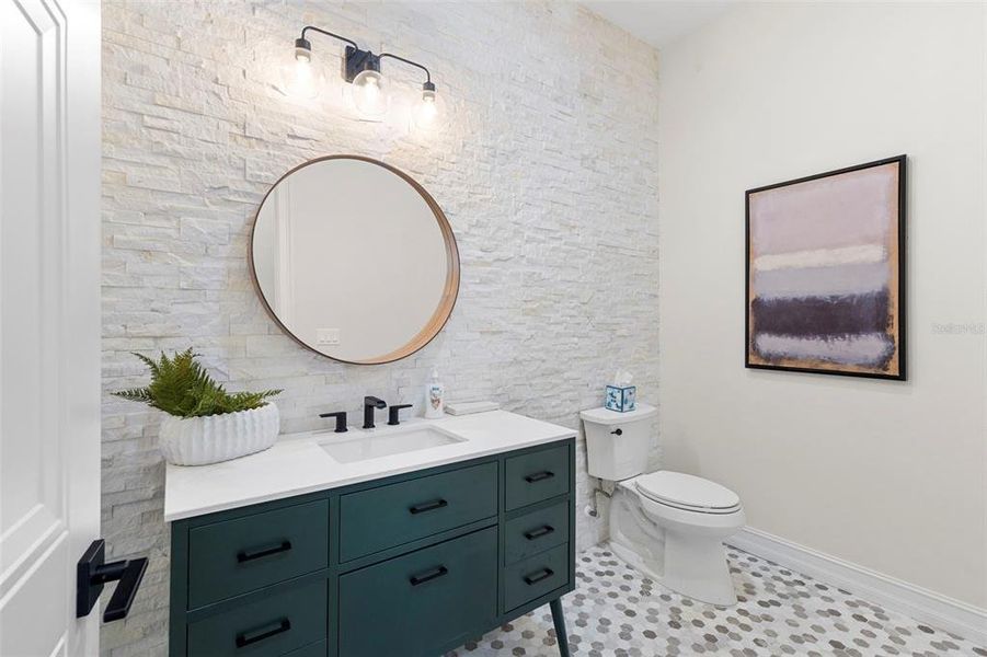 Furnished interior view inside a new home in , St. Petersburg (Image 9).