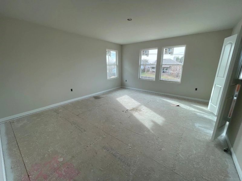 In-progress construction of a new home in Covered Bridge, Hutto, TX (Image 18).
