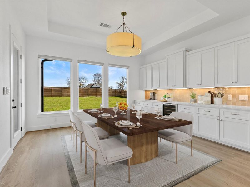 Furnished interior view inside a new home in , Smithville (Image 5).