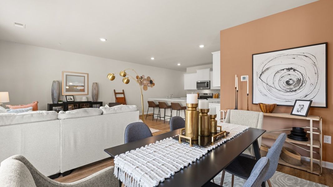 Furnished interior view inside a new home in Echo Glen, Stockbridge (Image 10).