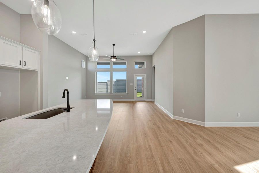 Spacious, unfurnished interior of a new home in Pomona 45' Homesites, Manvel (Image 21).