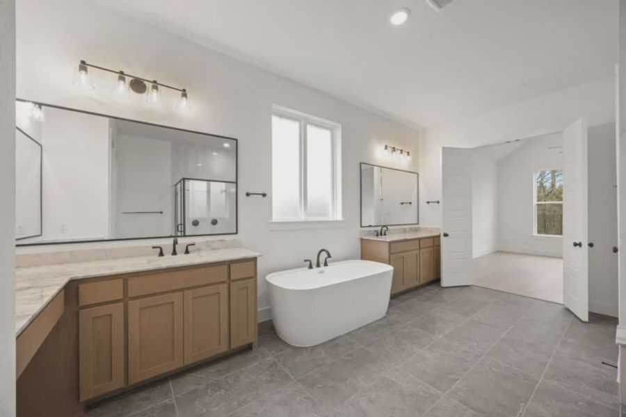 Furnished interior view inside a new home in Harper Estates, Celina (Image 16).