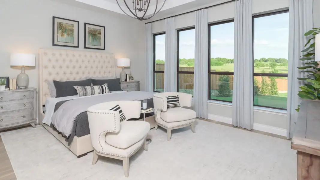 Furnished interior view inside a new home in Sonoma Verde, McLendon-Chisholm (Image 18).