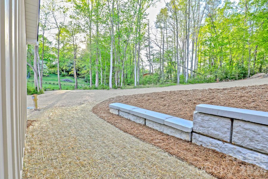 Exterior details and patio area of a home in , Morganton (Image 7). Exterior details and patio area of a home in , Morganton (Image 7).