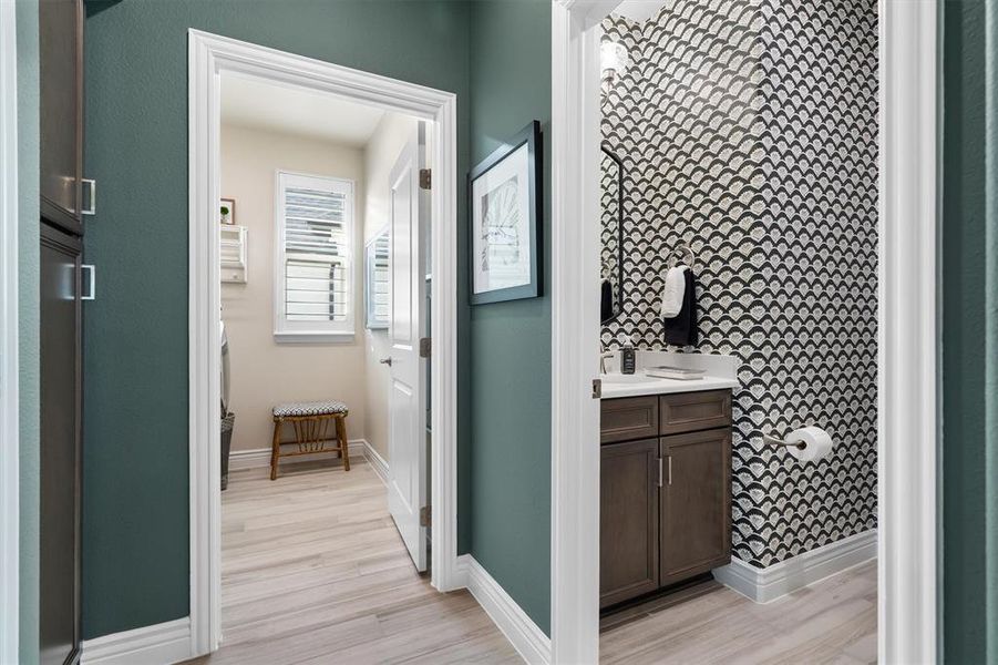 Furnished interior view inside a new home in Robson Ranch Texas, Denton (Image 18).