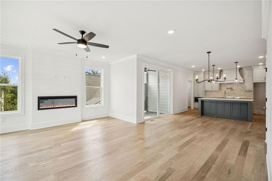 Spacious, unfurnished interior of a new home in , Roswell (Image 15).