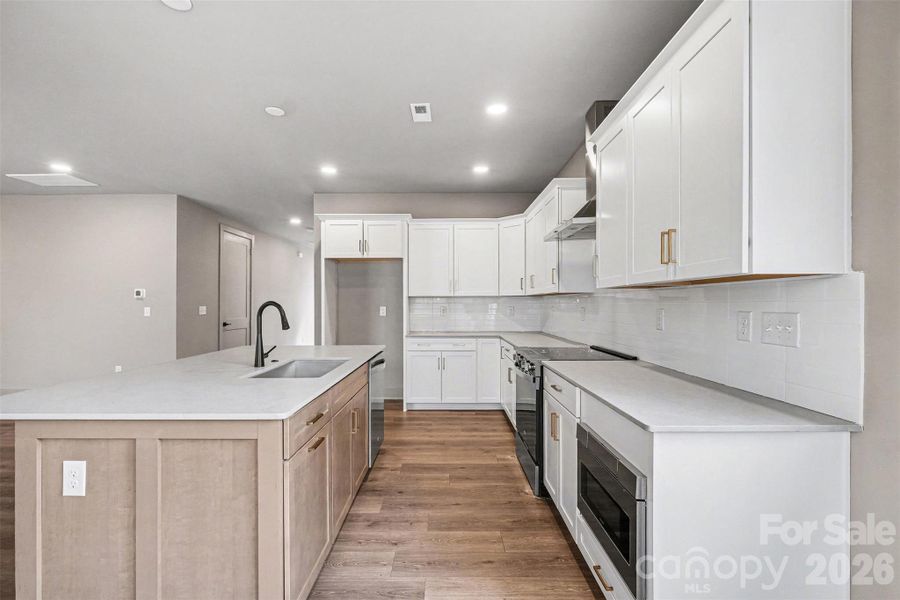 Furnished interior view inside a new home in , Charlotte (Image 5).