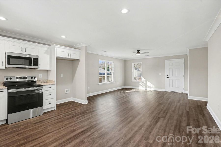 Spacious, unfurnished interior of a new home in , High Point (Image 12).