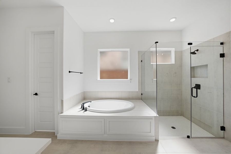 Furnished interior view inside a new home in Hillside Village, Celina (Image 9).