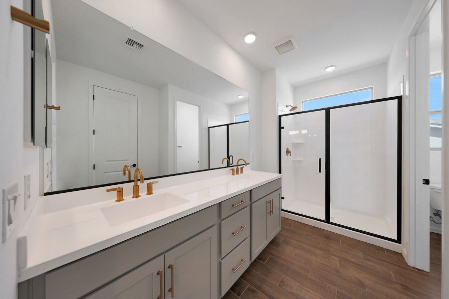 Furnished interior view inside a new home in Pinnacle at San Tan Heights, San Tan Valley (Image 6).