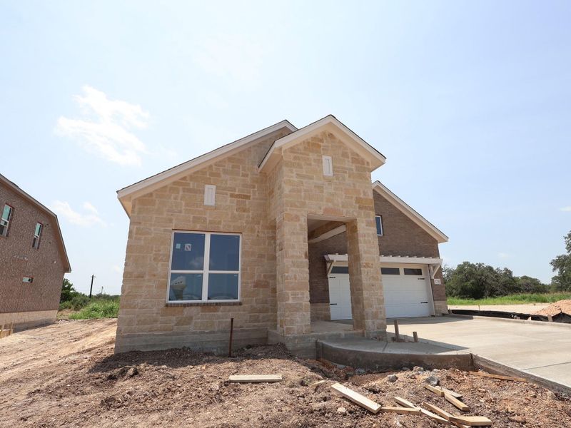 In-progress construction of a new home in Colony at Cole Springs, Buda, TX (Image 16). In-progress construction of a new home in Colony at Cole Springs, Buda, TX (Image 16).