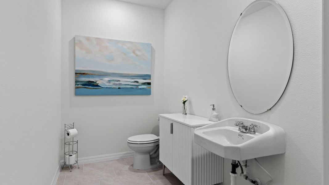 Furnished interior view inside a new home in Sun N Lake, Sebring (Image 29).